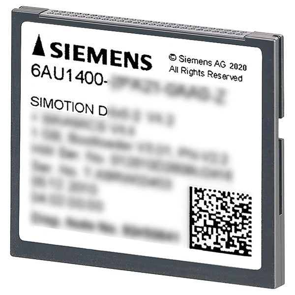 6AU1400-2PA02-0AA0 | Siemens SIMOTION Drive-based 1 GB CompactFlash Card