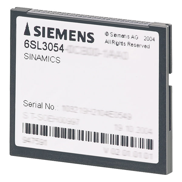 6SL3054-0EJ00-1BA0 | Siemens SINAMICS S120 CompactFlash Card