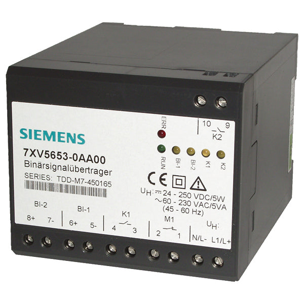 7XV5653-0BA00 | Siemens 2-Channel Serial Binary Transmission Fibre Cable
