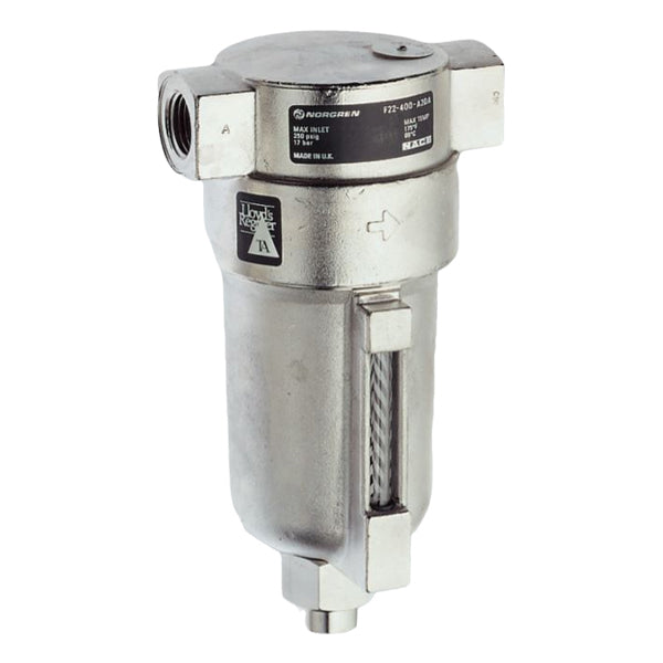 F22-400-A2DA | Norgren F22 Series Stainless Steel Filter