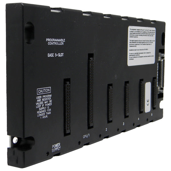 IC693CHS397 | GE Fanuc 5 Slot Modular CPU Base