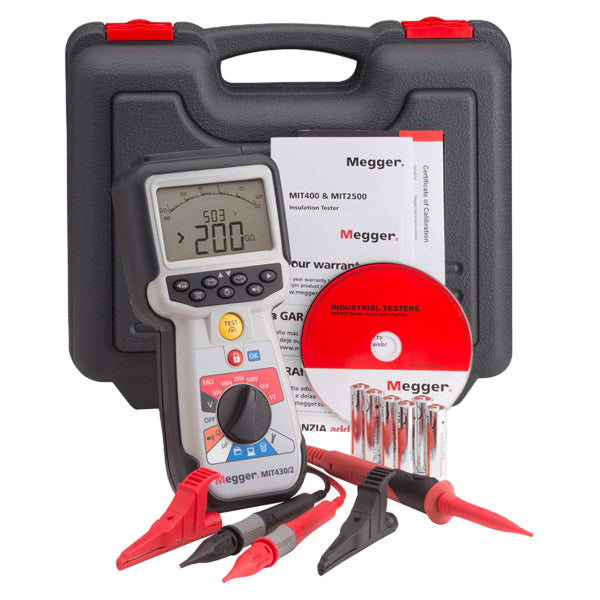 MIT430/2 | Megger CAT IV Insulation Tester