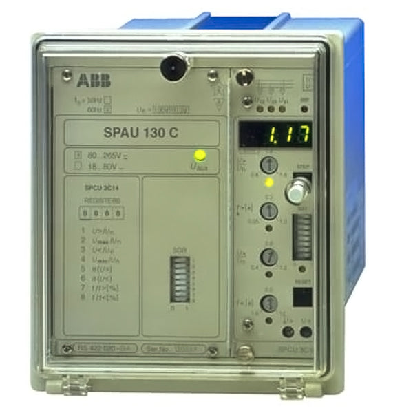 RS422020-AA | ABB Three-Phase Overvoltage and Undervoltage Relay SPAU 130C
