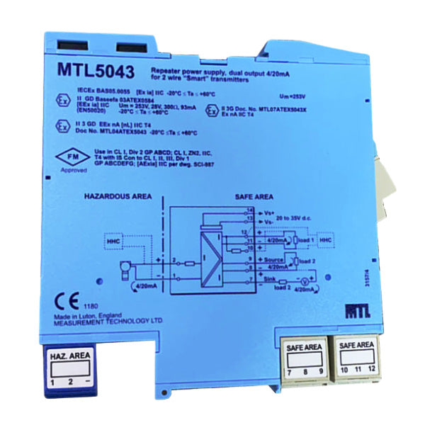 MTL5043 | MTL Repeater Power Supply